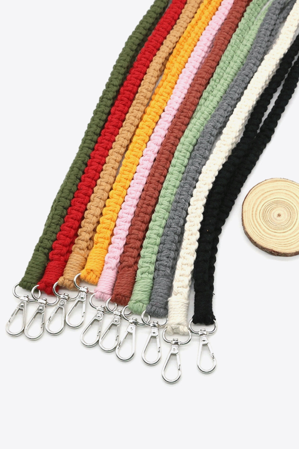 Hand-Woven Lanyard Keychain