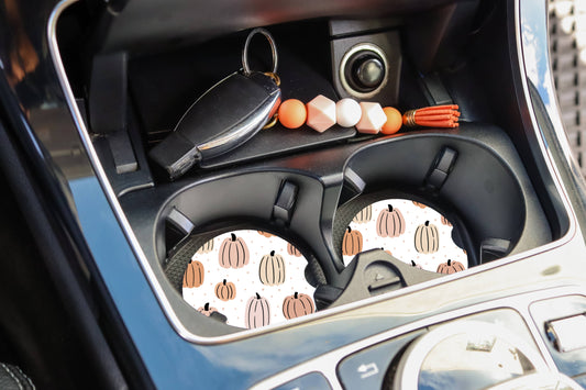 Too Cute Pumpkin-Halloween Car Coasters