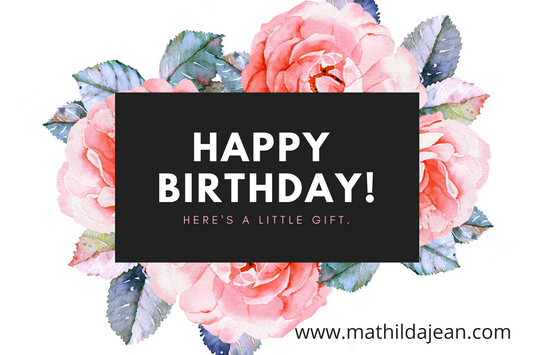 Happy Birthday Gift Card