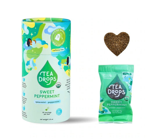 Sweet Peppermint Tea Drops