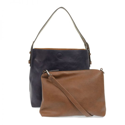 Classic Hobo Handbag Midnight Blue