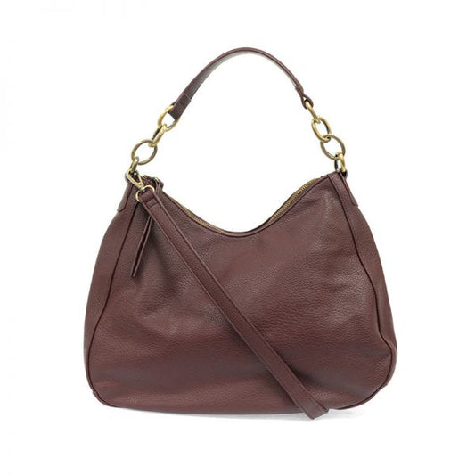 Shanae Chain Handle Convertible Bag in Oxblood