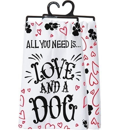 Love and A Dog Towel