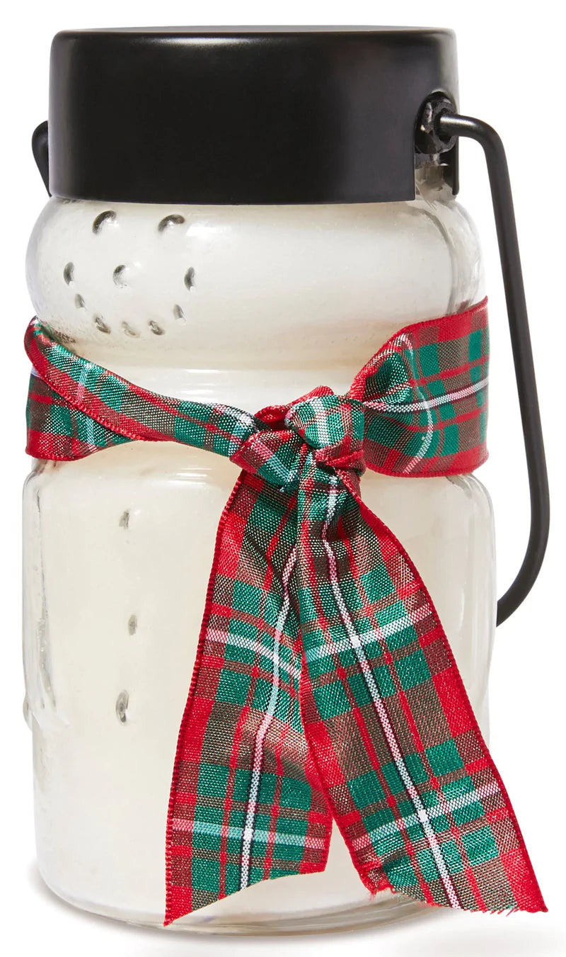 Welcome Wreath - Snowman Jar