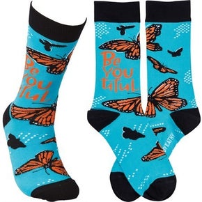 BeYouTiful Butterfly Socks