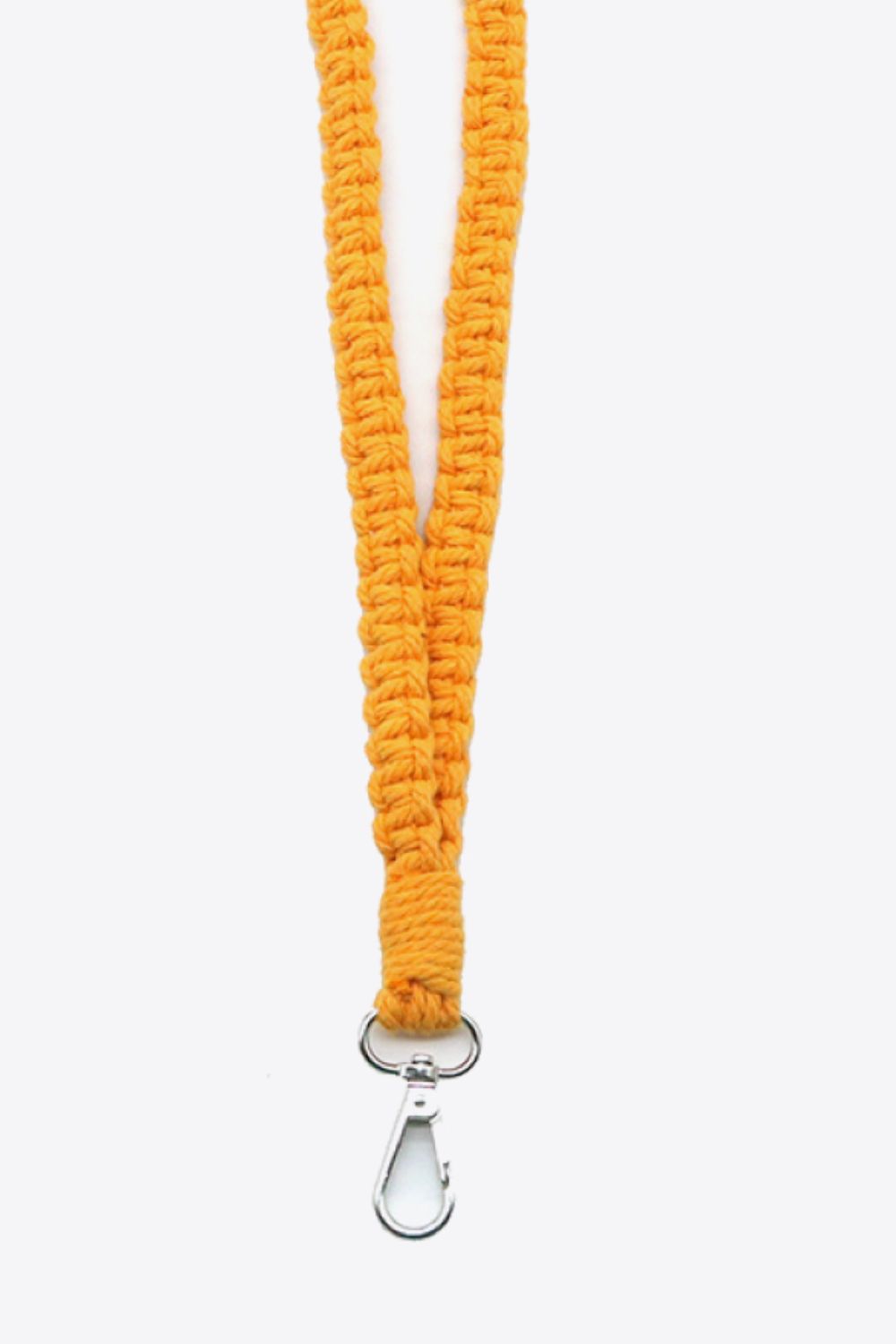 Hand-Woven Lanyard Keychain