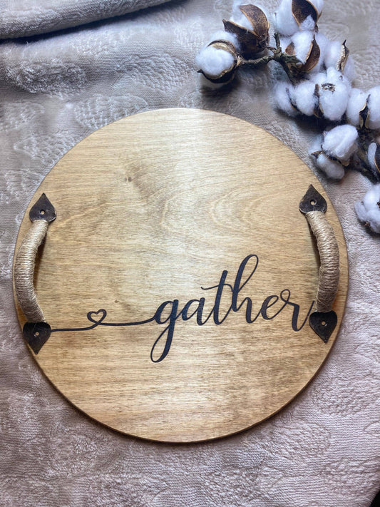 Gather Decorative Serving Tray