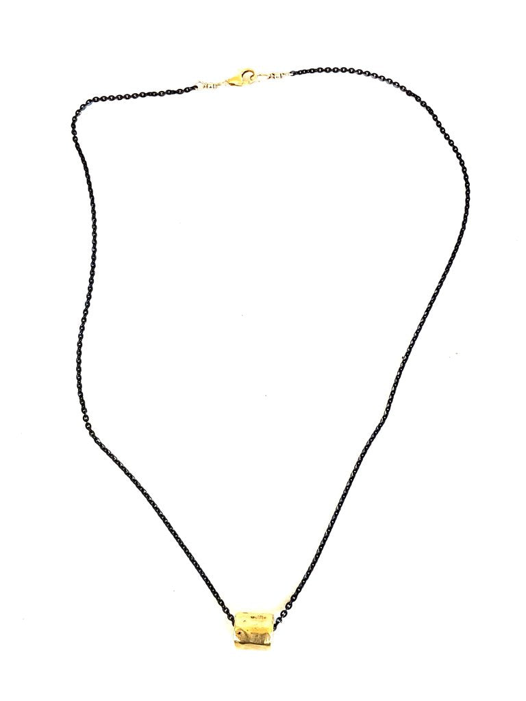 Barrel Pendant Necklace