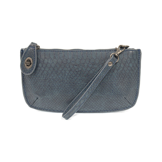 Deja Blue Mini Crossbody Wristlet