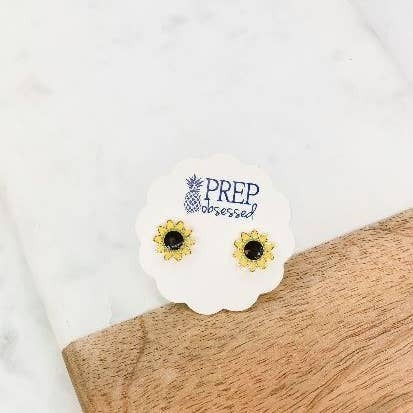 Sunflower Stud Earrings