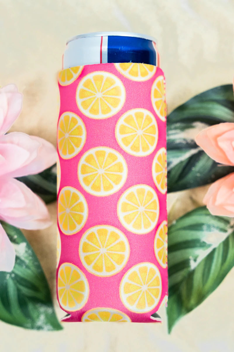 LEMON DROP SLIM CAN DRINK SLEEVE