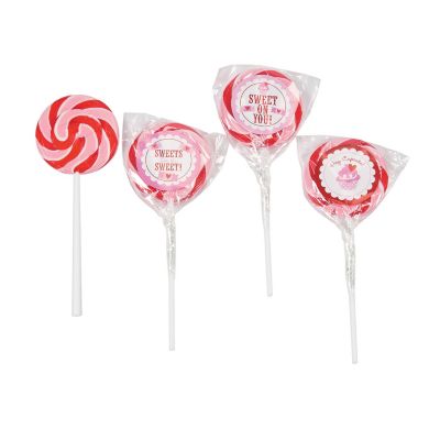 Sweet On You Valentine Swirl Lollipop