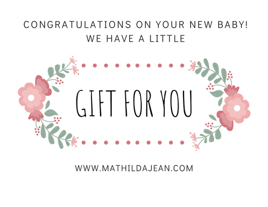 New Baby Gift Card